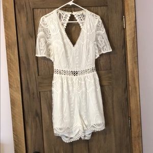 Lace Romper